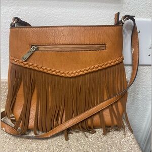 Fringe purse